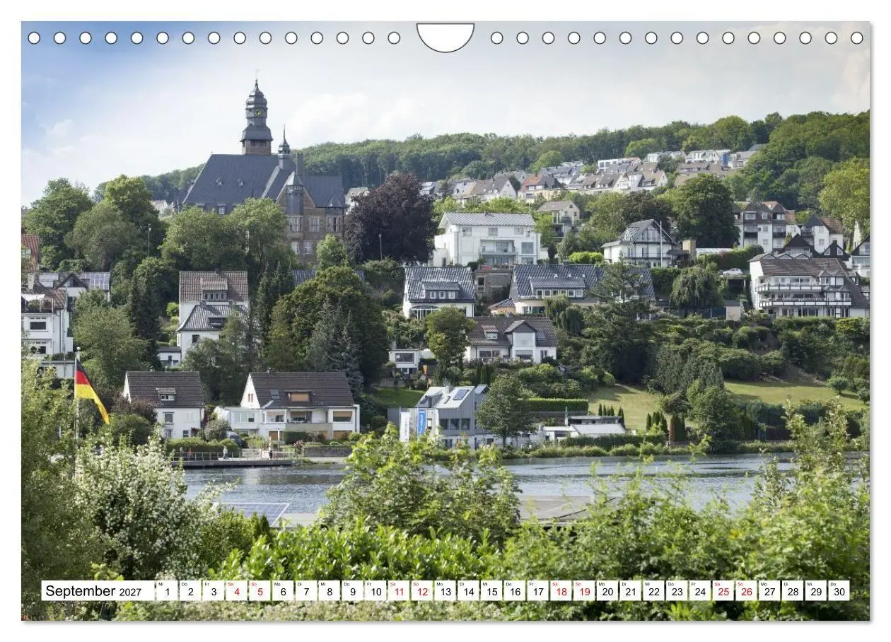 Bild: 9783516805932 | Radland Deutrschland - Ruhrgebiet (Wandkalender 2027 DIN A4 quer),...