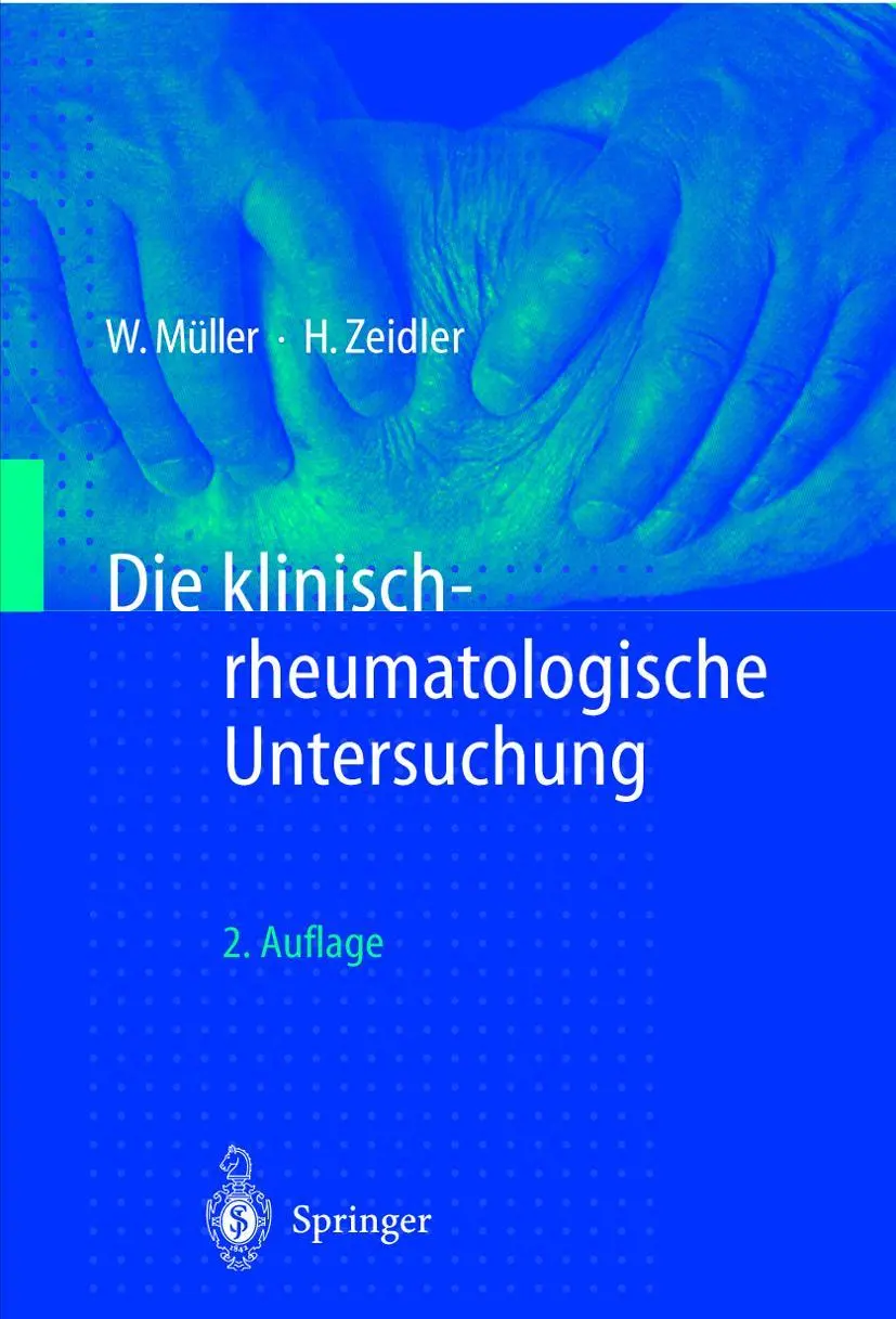 Cover: 9783540635932 | Die klinisch-rheumatologische Untersuchung | Henning Zeidler (u. a.)