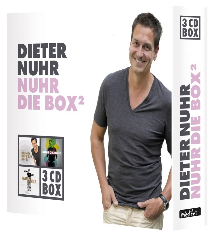 Bild: 9783837115932 | Nuhr die Box. Tl.2, 3 Audio-CDs | WortArt | Dieter Nuhr | Audio-CD