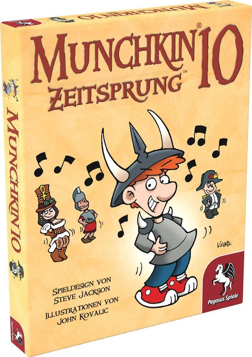 Cover: 4250231736032 | Munchkin 10: Zeitsprung [Erweiterung] | Steve Jackson | Spiel | 17227G