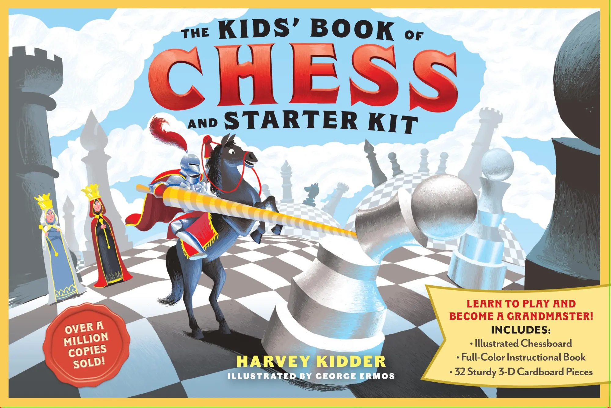 Cover: 9781523516032 | The Kids' Book of Chess and Starter Kit | Harvey Kidder | Taschenbuch
