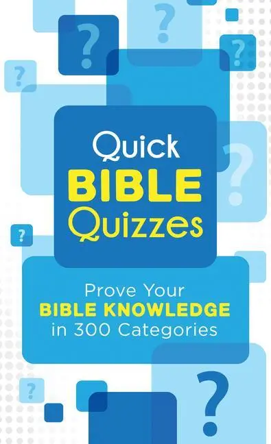 Cover: 9781636096032 | Quick Bible Quizzes | Prove Your Bible Knowledge in 300 Categories