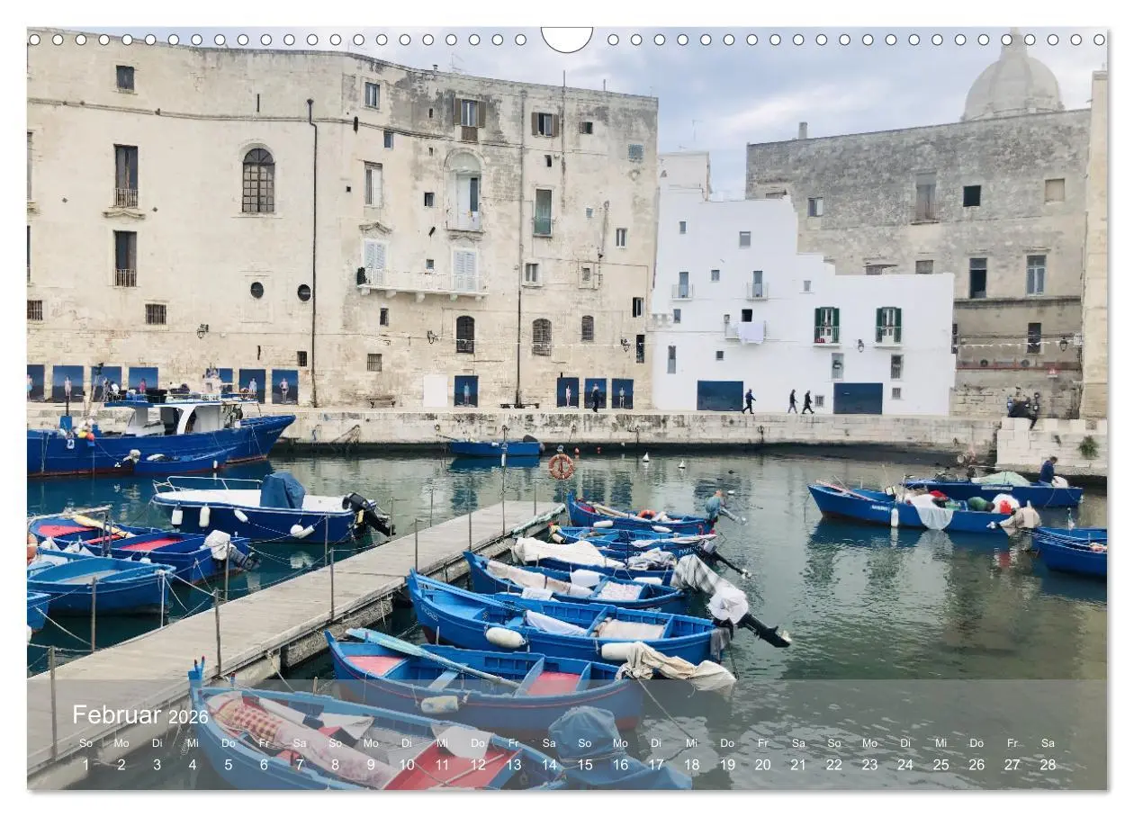 Bild: 9783457606032 | Apuliens Küstenorte (Wandkalender 2026 DIN A3 quer), CALVENDO...