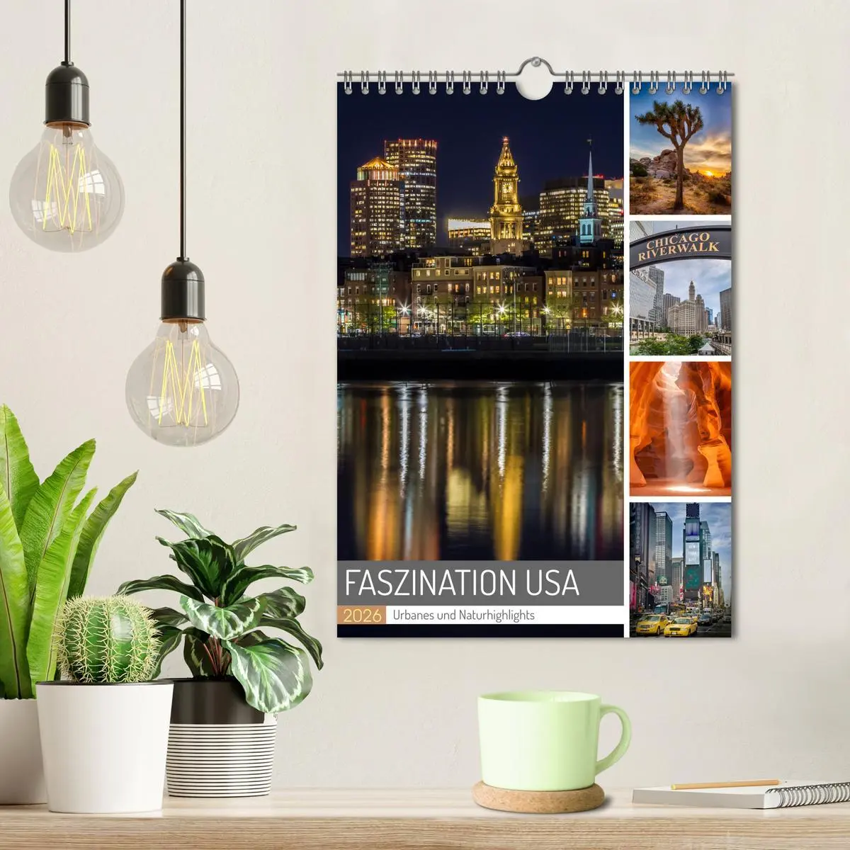 Bild: 9783516316032 | FASZINATION USA Urbanes und Naturhighlights (Wandkalender 2026 DIN...