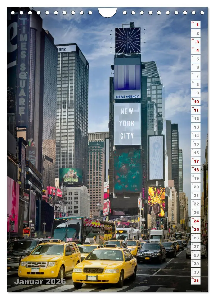 Bild: 9783516316032 | FASZINATION USA Urbanes und Naturhighlights (Wandkalender 2026 DIN...