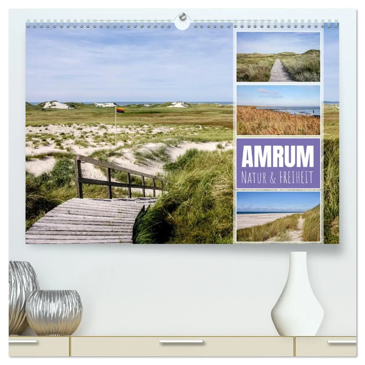 Cover: 9783516626032 | Amrum: Natur und Freiheit (hochwertiger Premium Wandkalender 2026...