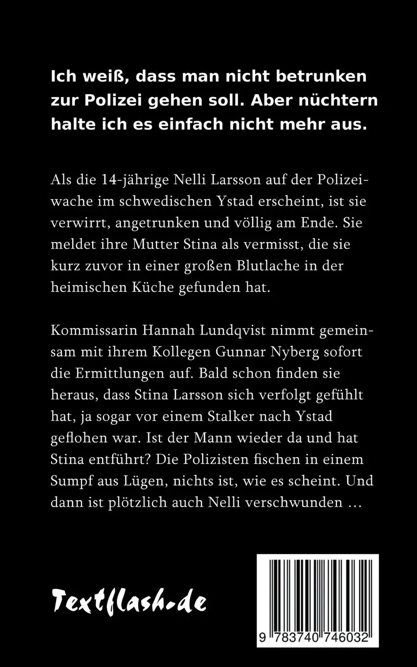 Rückseite: 9783740746032 | Schweig still | Ein Schweden-Krimi | Mikaela Sandberg | Taschenbuch