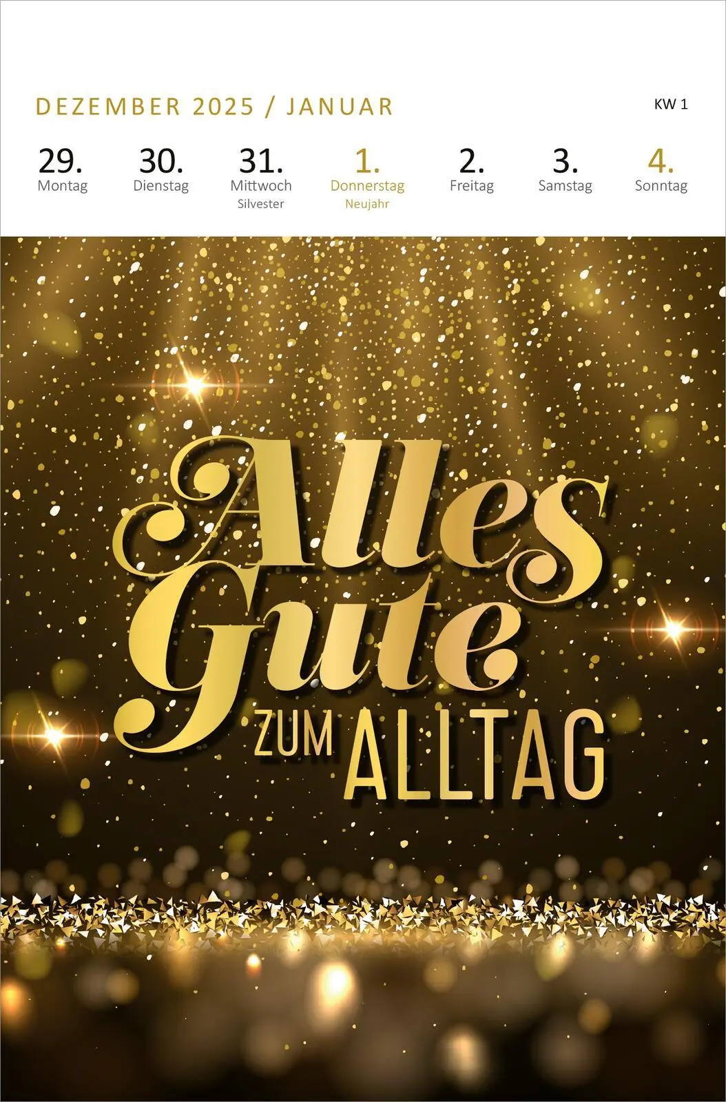 Bild: 4014489136132 | Wochenkalender Ich wär jetzt fertig mit dem Tag, kann der weg? 2026