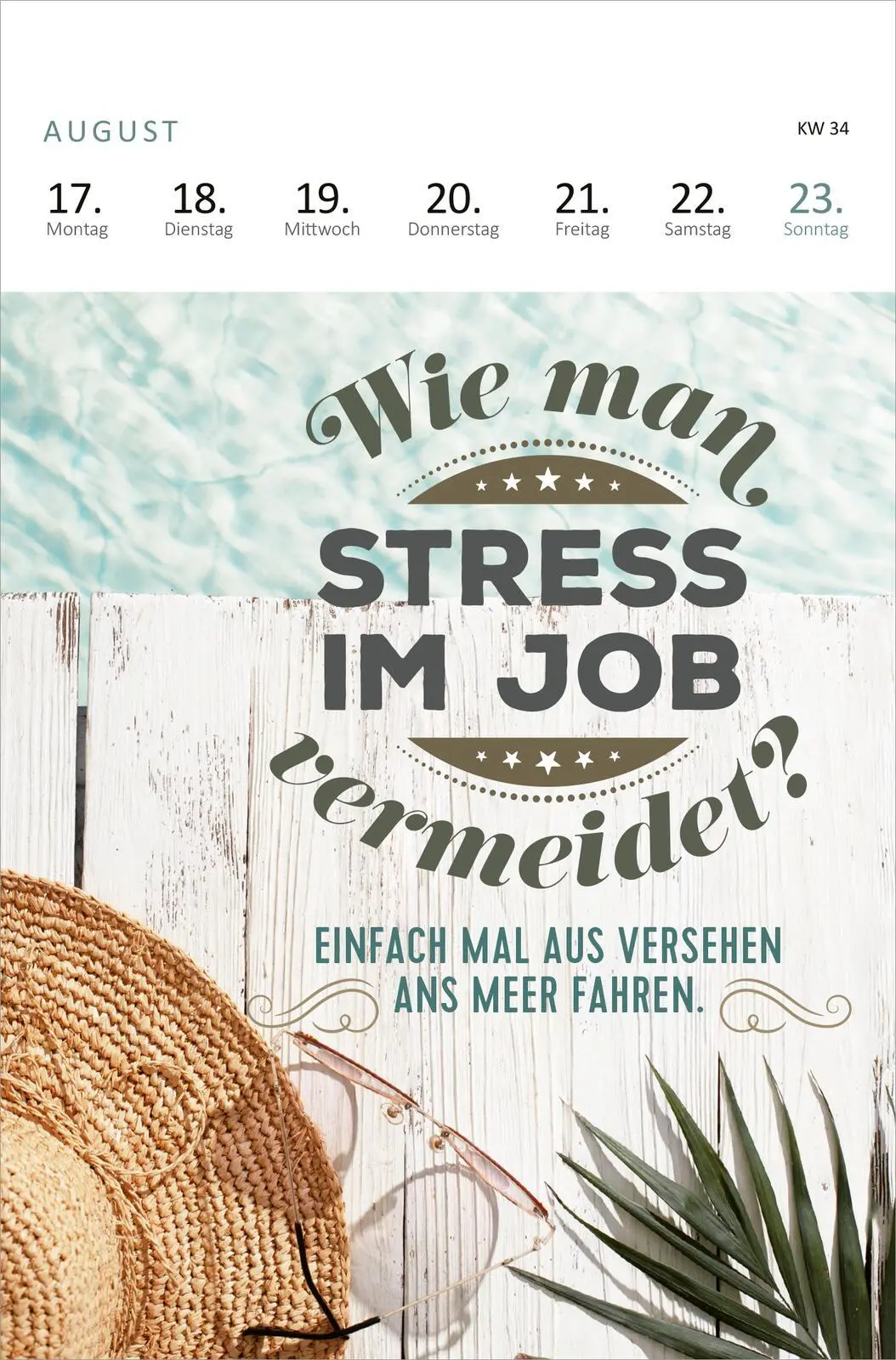 Bild: 4014489136132 | Wochenkalender Ich wär jetzt fertig mit dem Tag, kann der weg? 2026