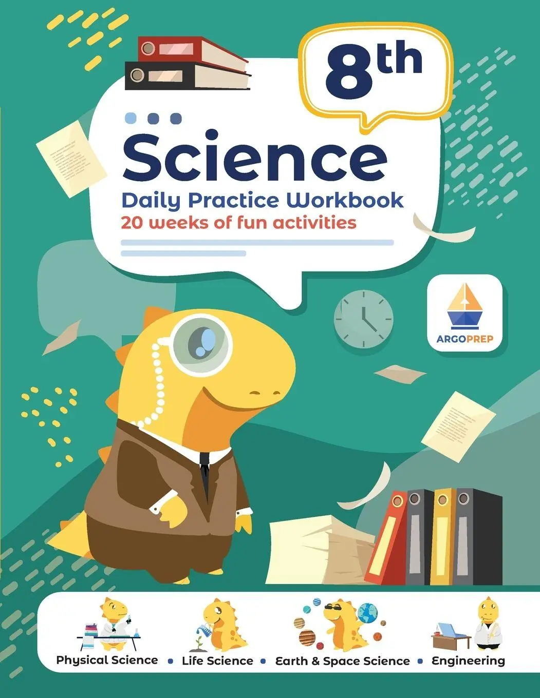 Cover: 9781962936132 | 8th Grade Science | Argoprep | Taschenbuch | Englisch | 2024