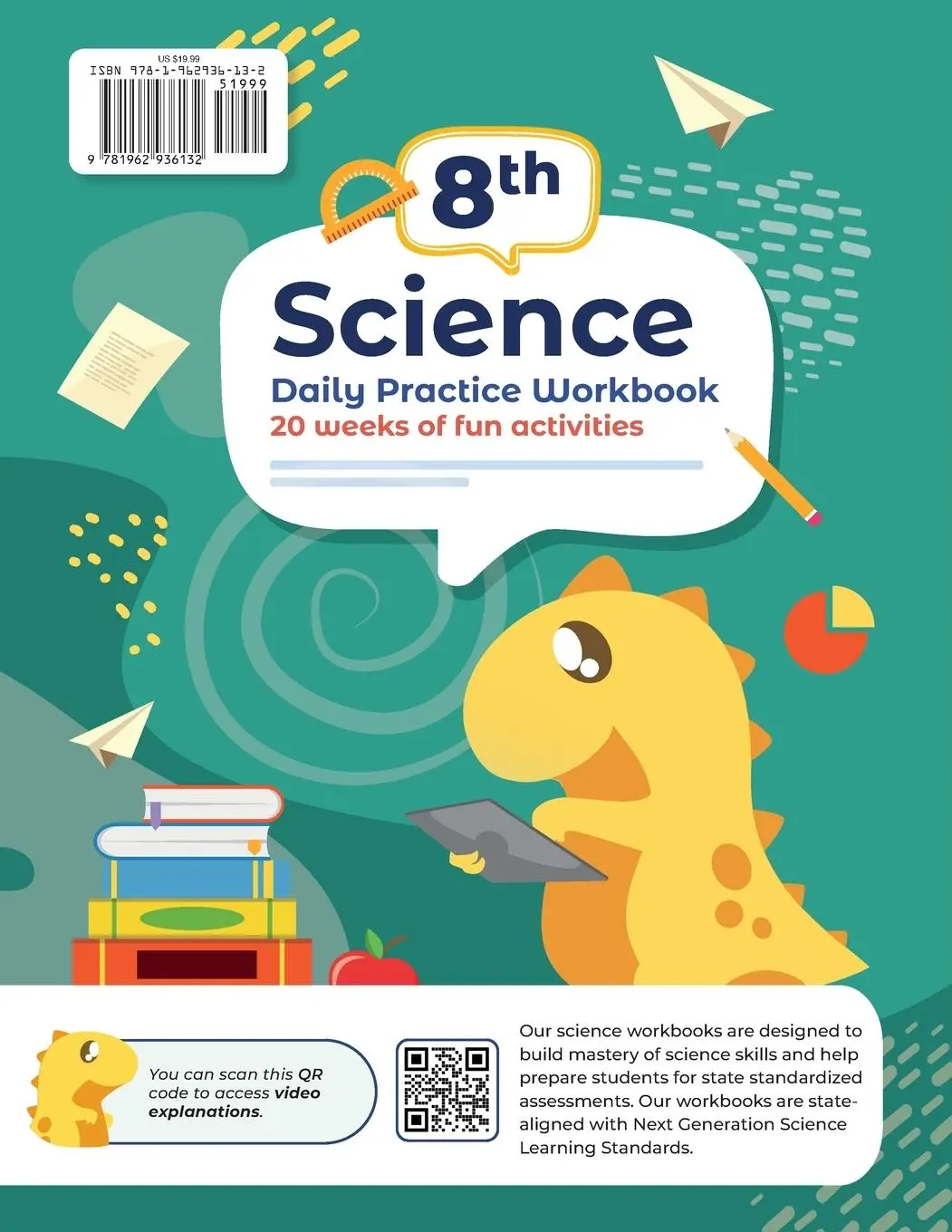 Rückseite: 9781962936132 | 8th Grade Science | Argoprep | Taschenbuch | Englisch | 2024