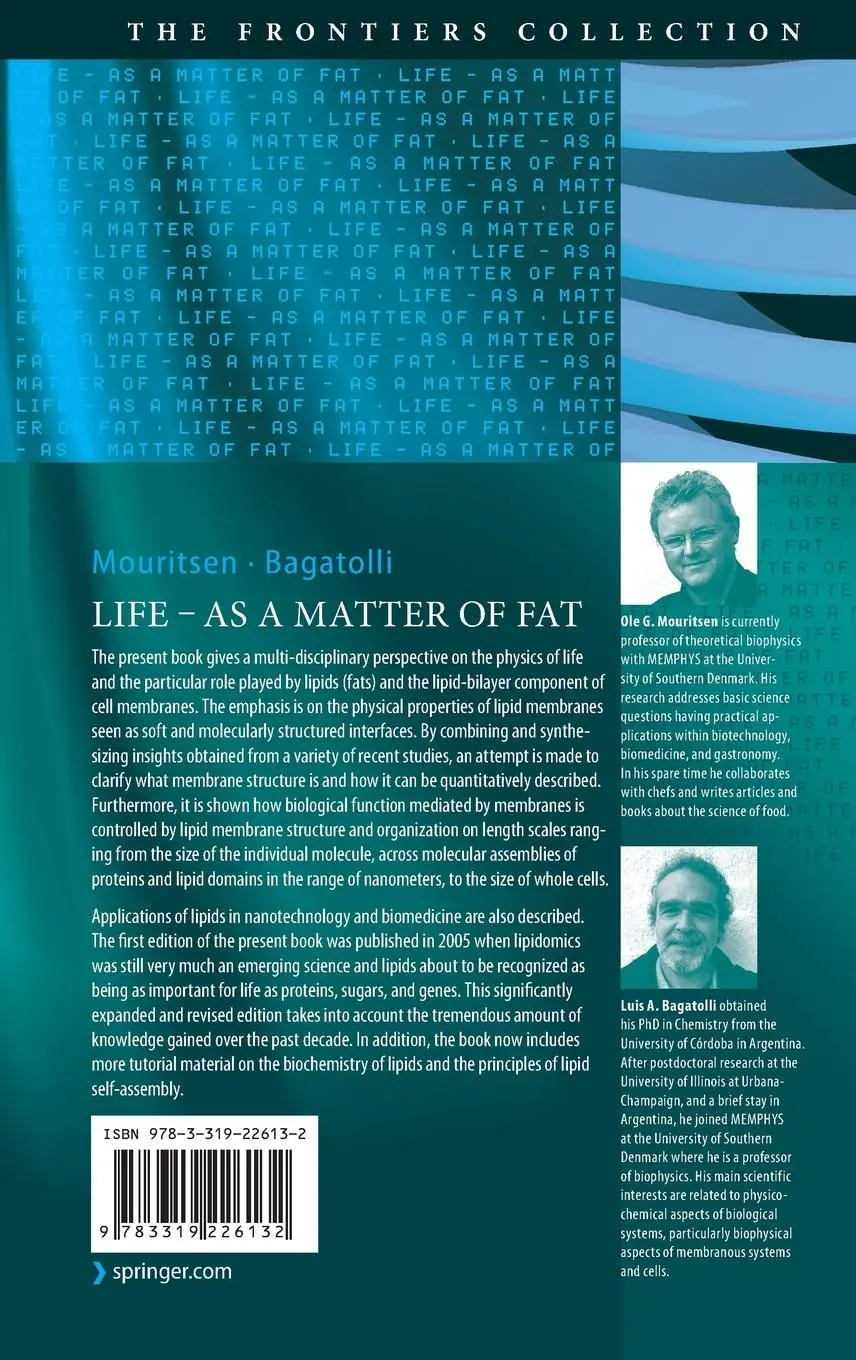 Rückseite: 9783319226132 | LIFE - AS A MATTER OF FAT | Luis A. Bagatolli (u. a.) | Buch | xvii