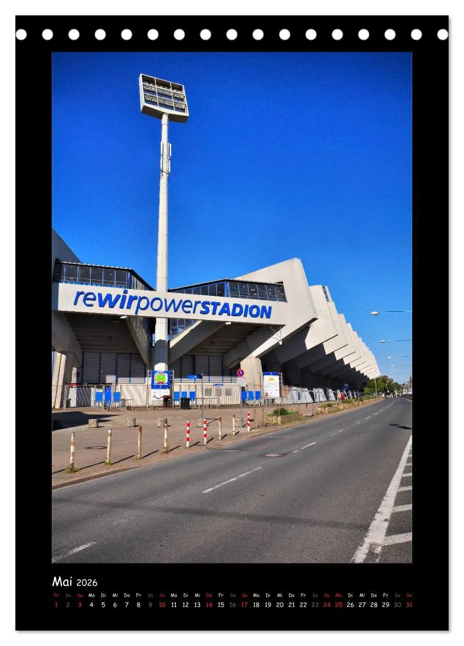 Bild: 9783516476132 | Bochum (Tischkalender 2026 DIN A5 hoch), CALVENDO Monatskalender