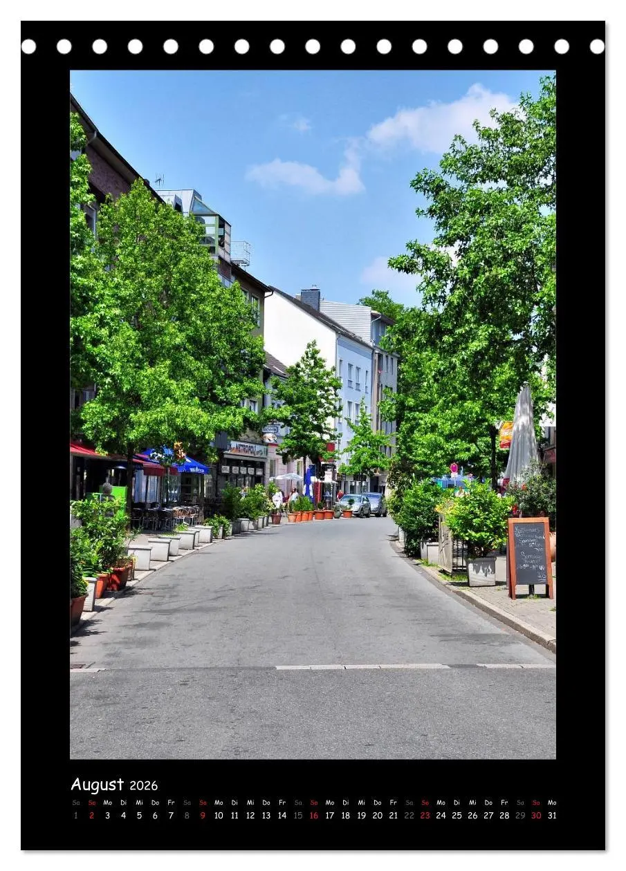 Bild: 9783516476132 | Bochum (Tischkalender 2026 DIN A5 hoch), CALVENDO Monatskalender