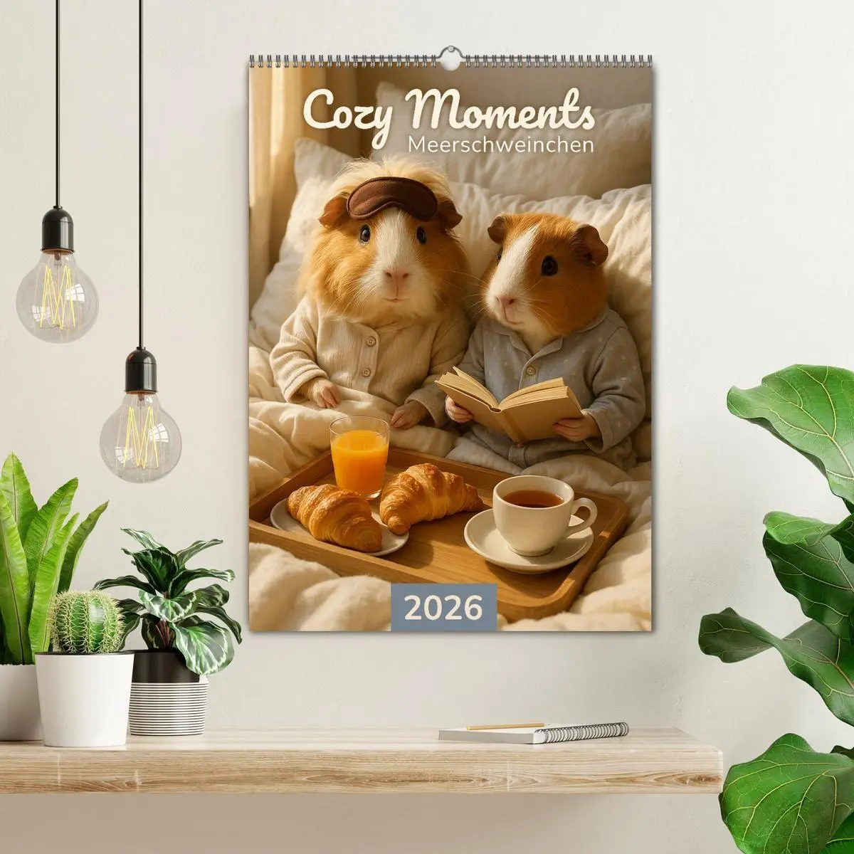 Bild: 9783516926132 | Cozy Moments - Meerschweinchen Kalender (Wandkalender 2027 DIN A2...