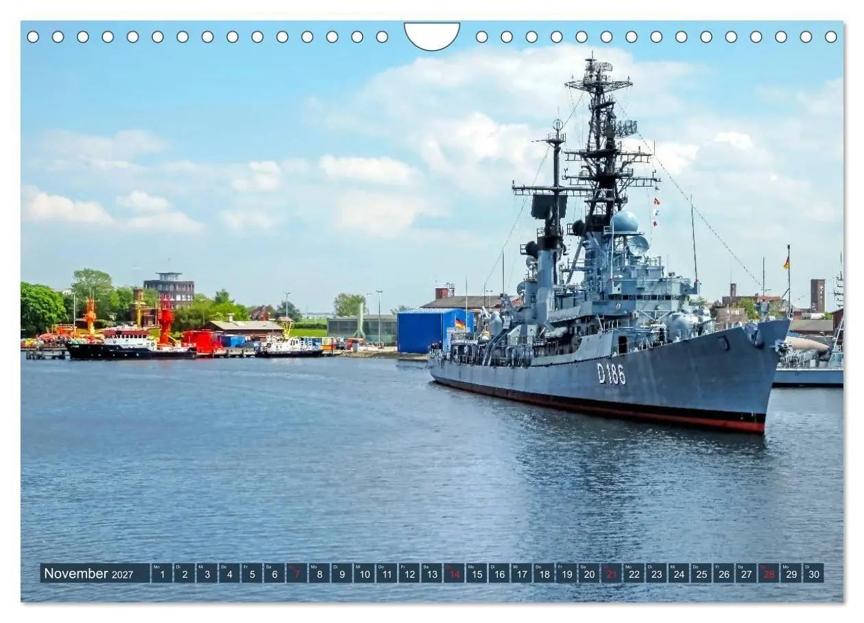 Bild: 9783569706132 | Wilhelmshaven, maritime Bilderreise (Wandkalender 2027 DIN A4...