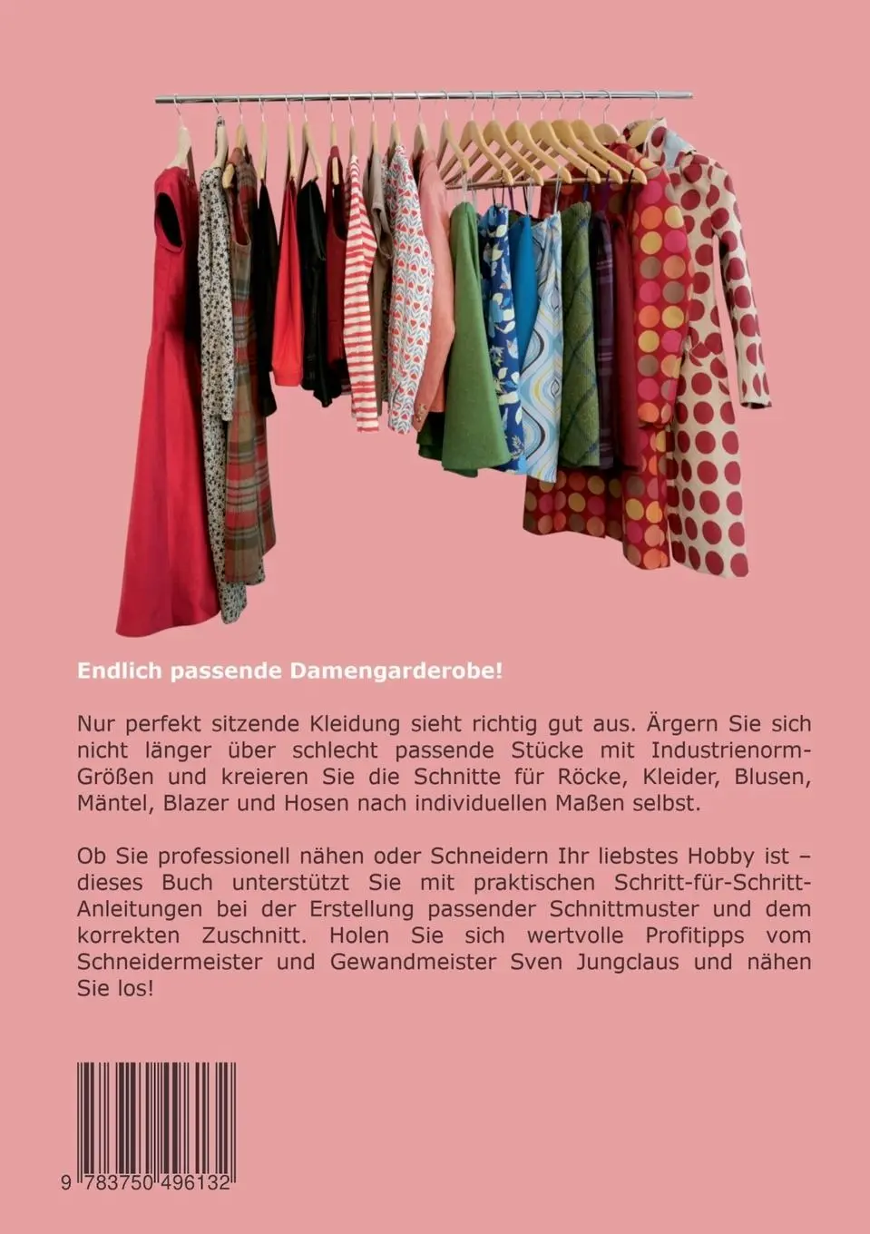 Rückseite: 9783750496132 | Die Damenschneiderei | Grundschnitte selbst erstellen | Sven Jungclaus
