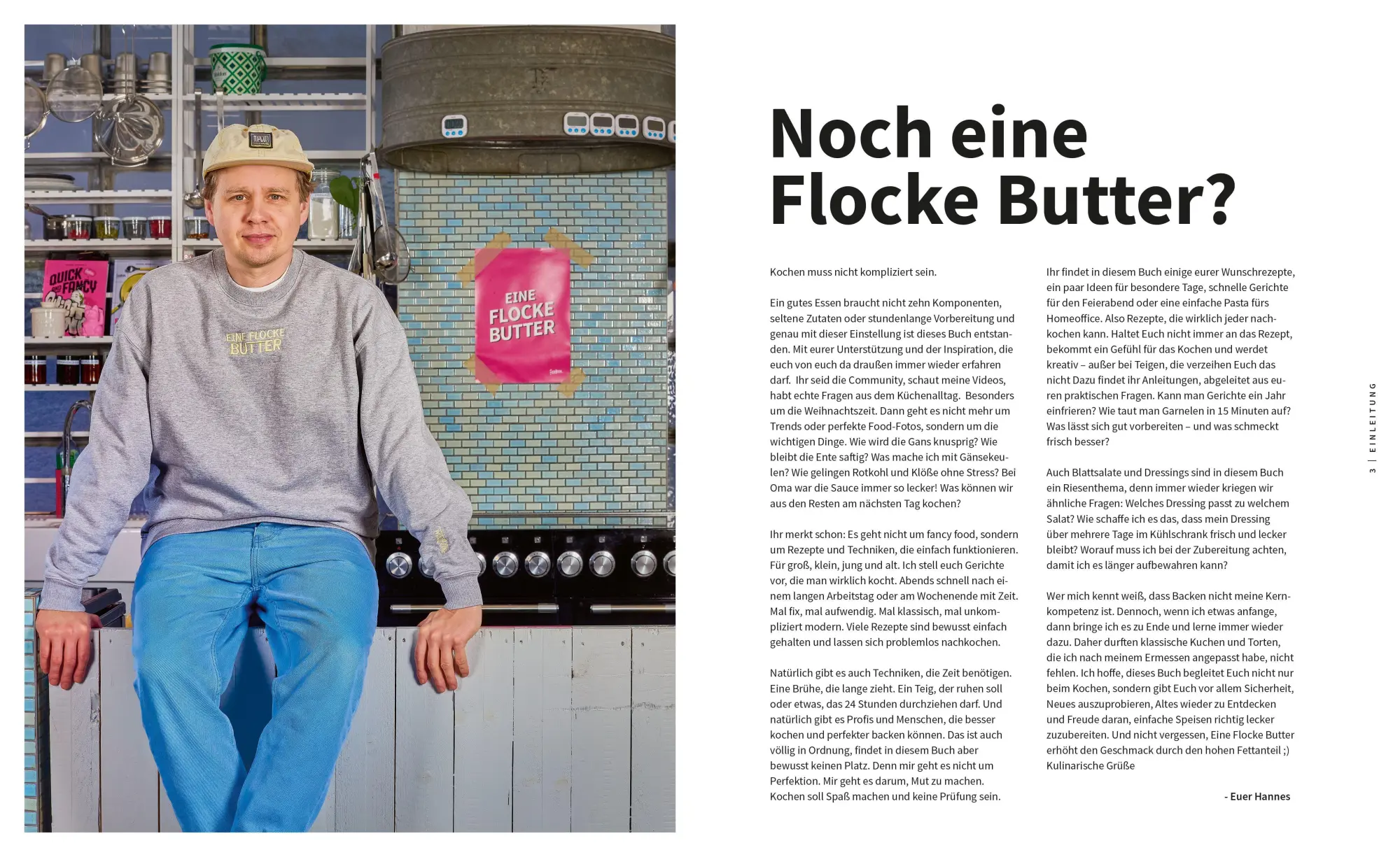 Bild: 9783949346132 | Noch eine Flocke Butter | Jetzt gibt's Nachschlag! | Hannes Arendholz
