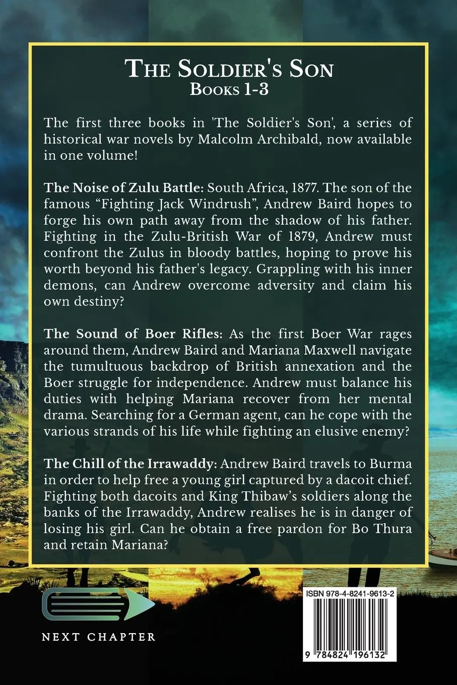 Rückseite: 9784824196132 | The Soldier's Son - Books 1-3 | Malcolm Archibald | Taschenbuch | 2024