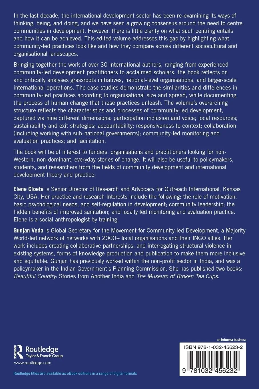 Rückseite: 9781032456232 | Community-Led Development in Practice | We Power Our Own Change | Buch