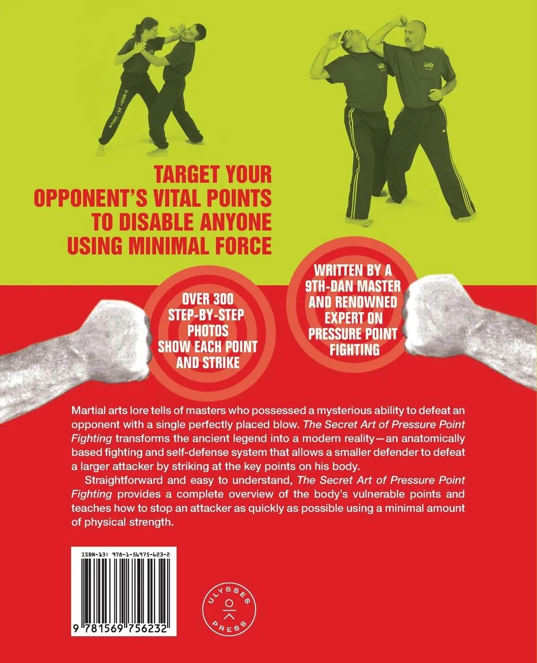 Rückseite: 9781569756232 | Secret Art of Pressure Point Fighting | Vince Morris | Taschenbuch