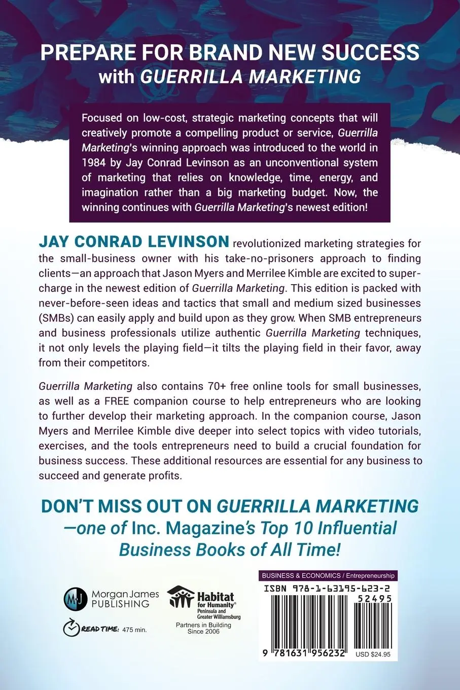 Rückseite: 9781631956232 | Guerrilla Marketing Volume 1 | Jay Conrad Levinson (u. a.) | Buch