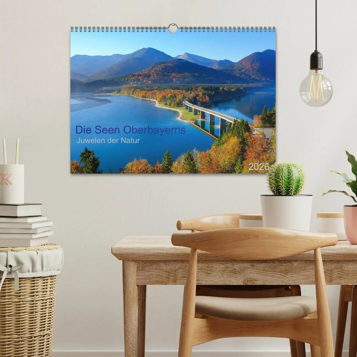 Bild: 9783457756232 | Die Seen Oberbayerns Juwelen der Natur (Wandkalender 2026 DIN A3...