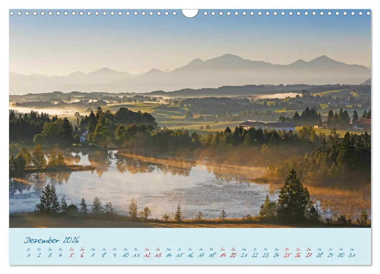 Bild: 9783457756232 | Die Seen Oberbayerns Juwelen der Natur (Wandkalender 2026 DIN A3...