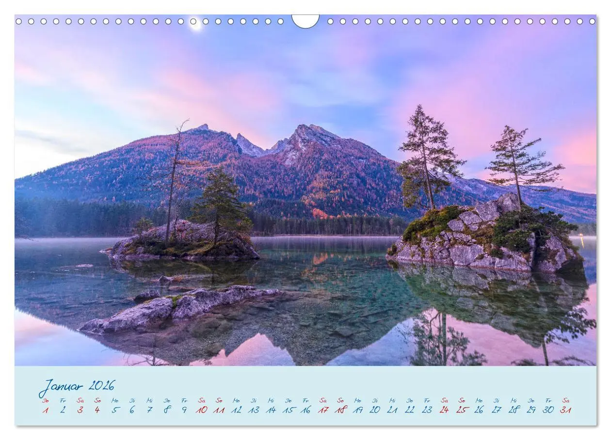 Bild: 9783457756232 | Die Seen Oberbayerns Juwelen der Natur (Wandkalender 2026 DIN A3...
