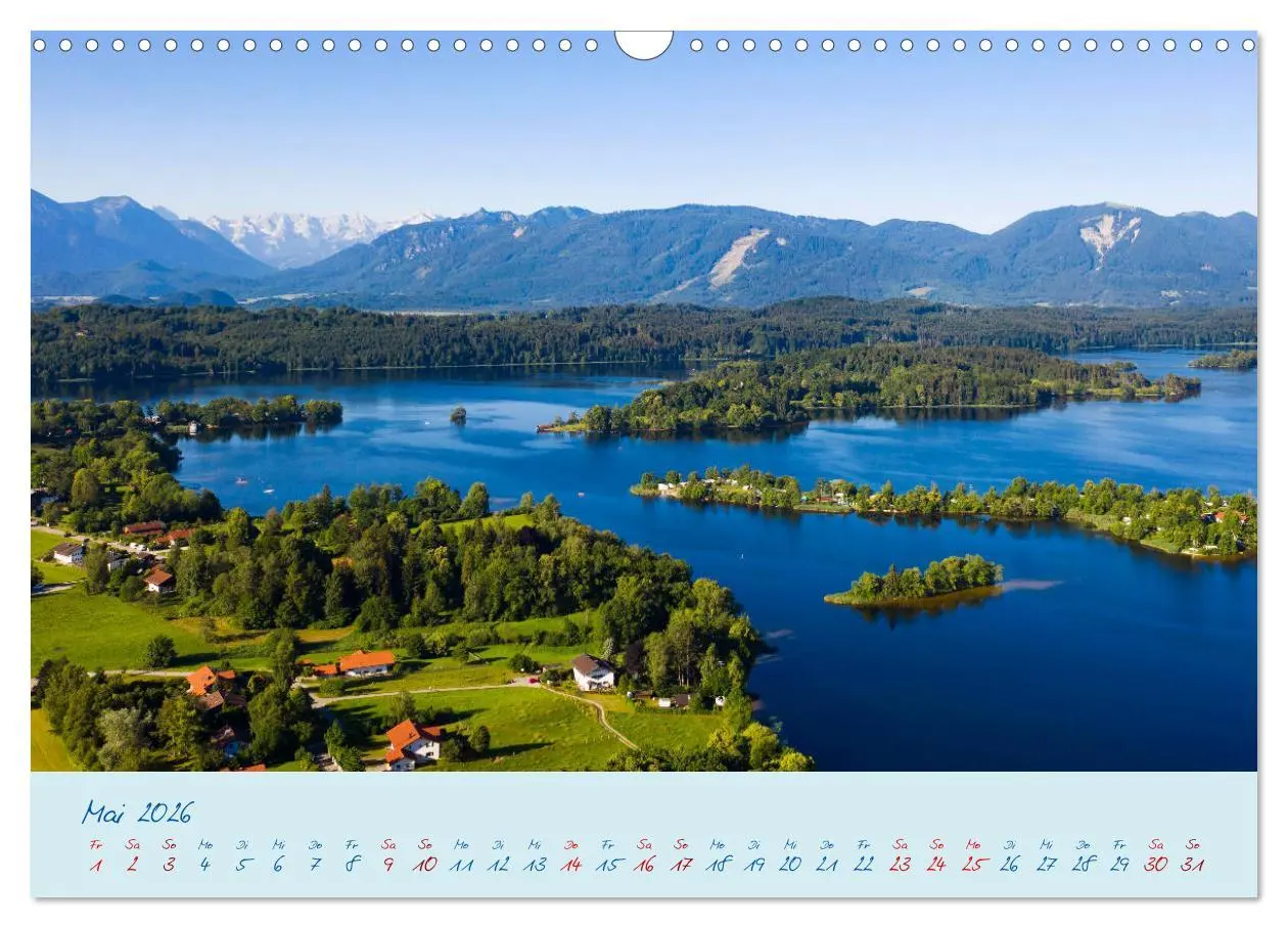 Bild: 9783457756232 | Die Seen Oberbayerns Juwelen der Natur (Wandkalender 2026 DIN A3...