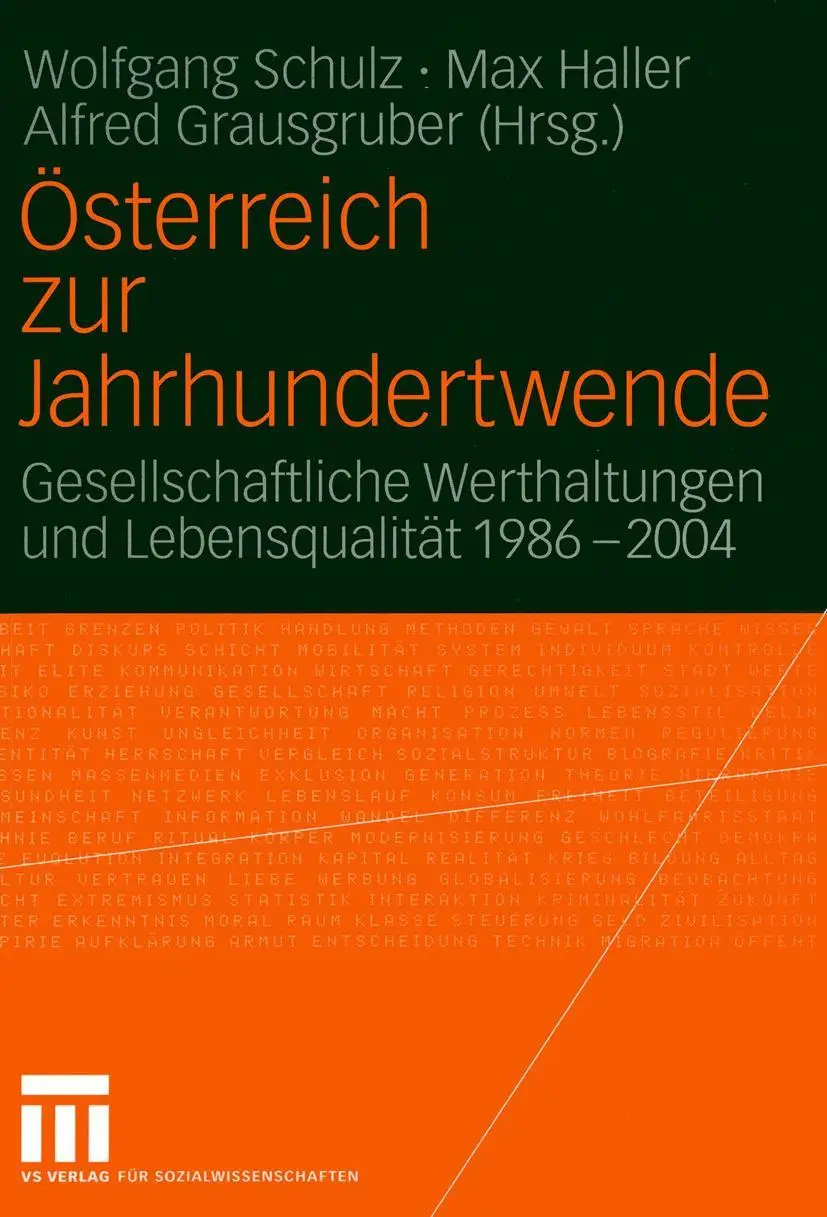 Cover: 9783531146232 | Österreich zur Jahrhundertwende | Wolfgang Schulz (u. a.) | Buch