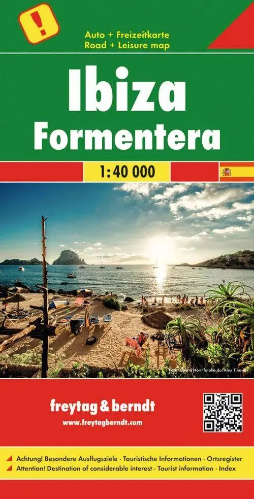 Cover: 9783707916232 | Ibiza . Formentera, Autokarte 1:40.000 | Besondere Ausflugsziele