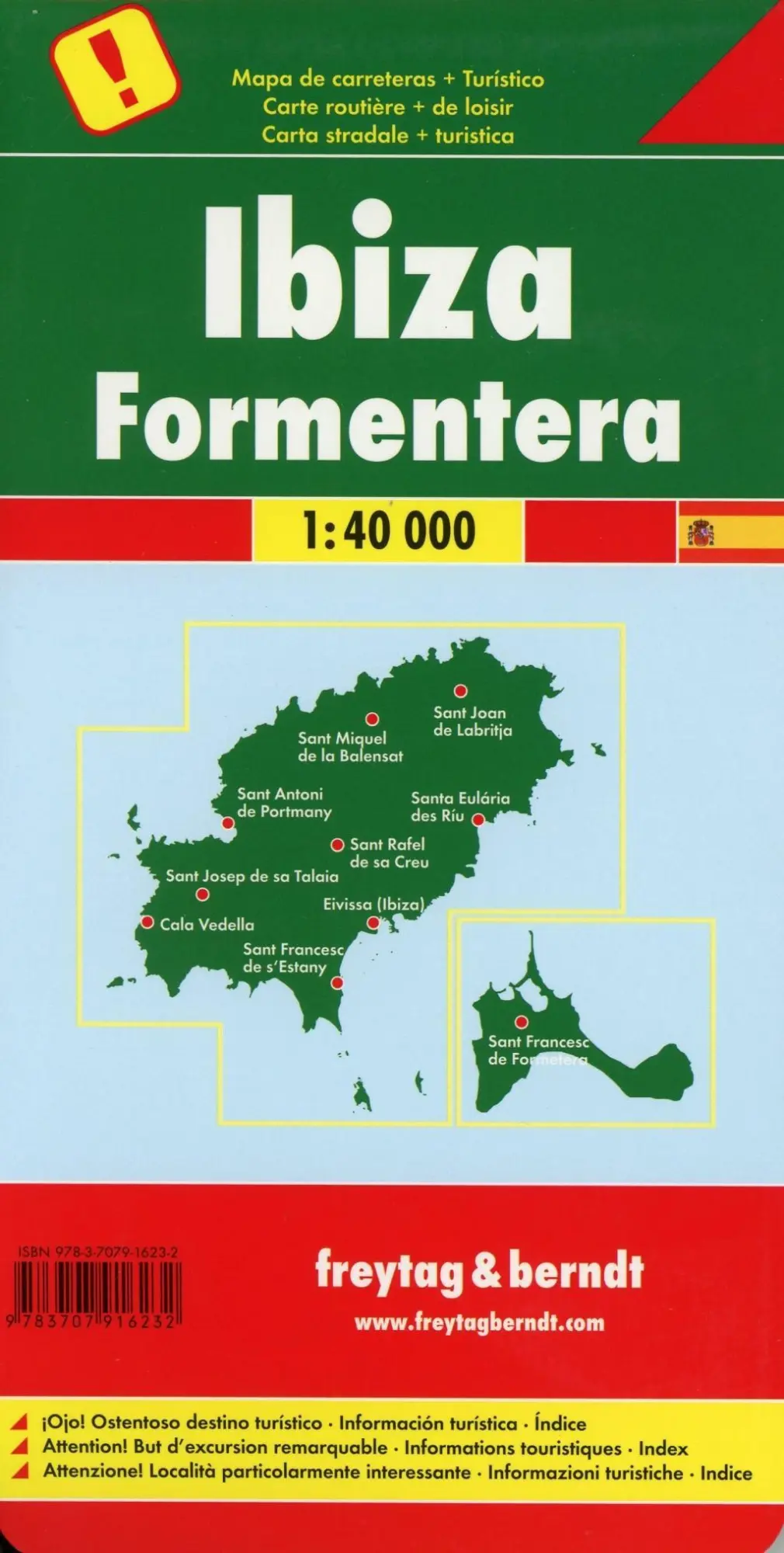 Bild: 9783707916232 | Ibiza . Formentera, Autokarte 1:40.000 | Besondere Ausflugsziele