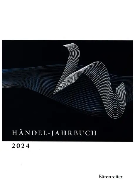 Cover: 9783761826232 | Händel-Jahrbuch 2024, 70. Jahrgang | V. | Taschenbuch | 425 S. | 2024