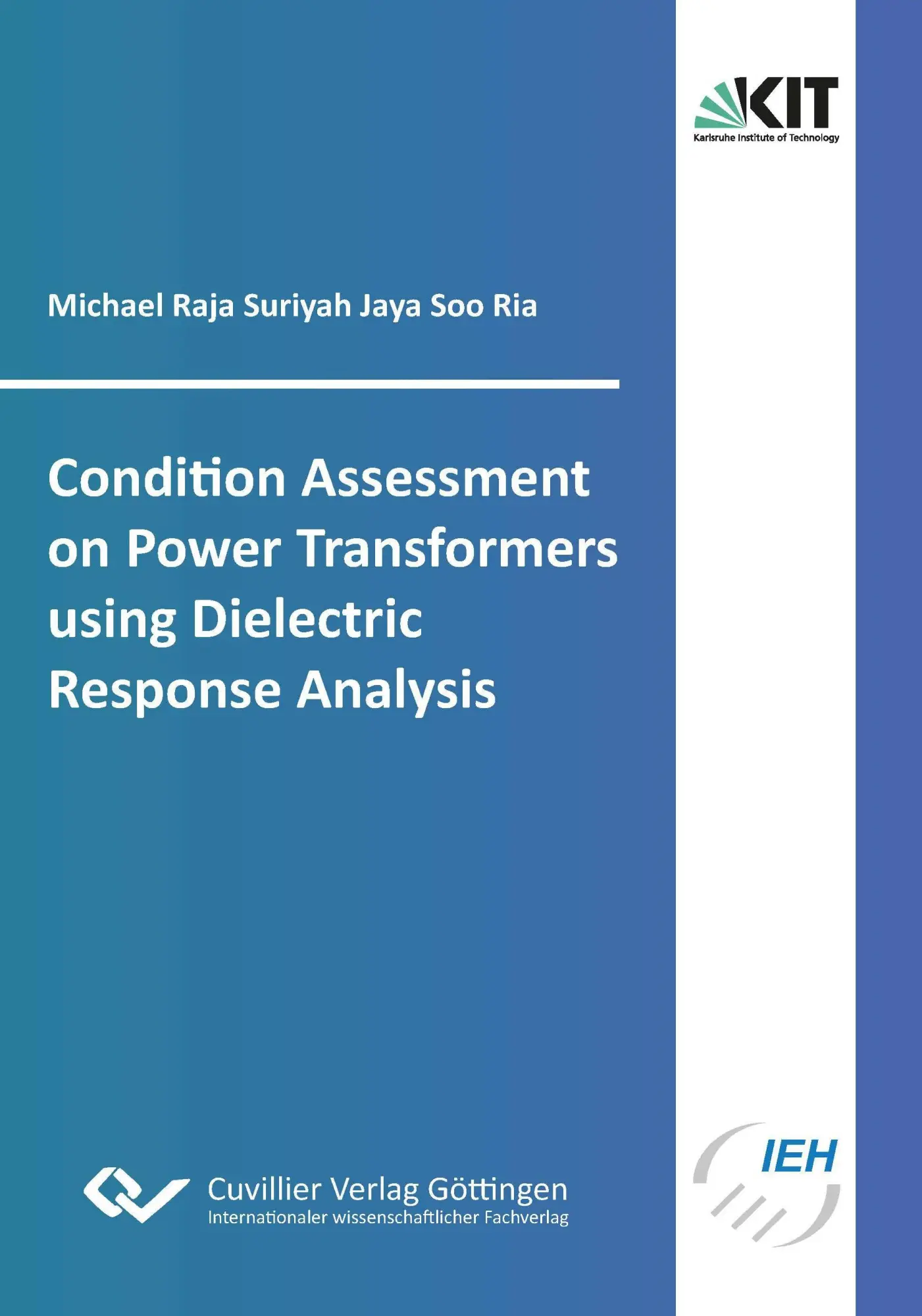 Cover: 9783954046232 | Condition Assessment on Power Transformers using Dielectric...