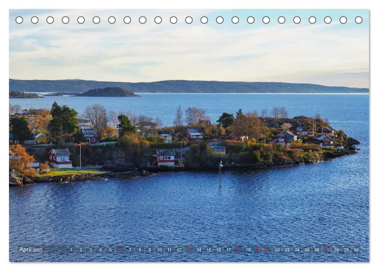 Bild: 9783435276332 | Oslo - Norwegen (Tischkalender 2025 DIN A5 quer), CALVENDO...