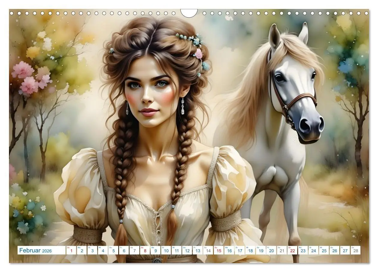 Bild: 9783516696332 | Königinnen der Reitkunst (Wandkalender 2026 DIN A3 quer), CALVENDO...