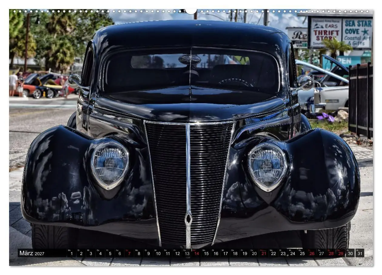 Bild: 9783569926332 | American Hot Rod (Wandkalender 2027 DIN A2 quer), CALVENDO...