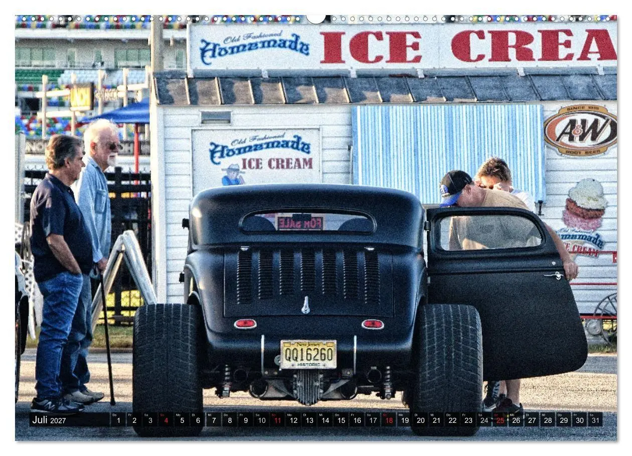 Bild: 9783569926332 | American Hot Rod (Wandkalender 2027 DIN A2 quer), CALVENDO...