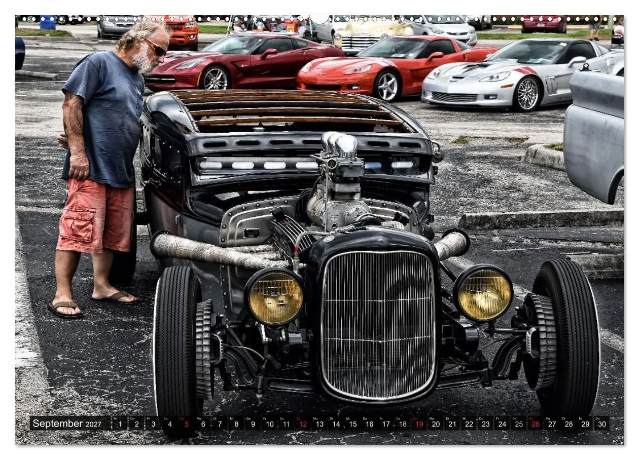 Bild: 9783569926332 | American Hot Rod (Wandkalender 2027 DIN A2 quer), CALVENDO...