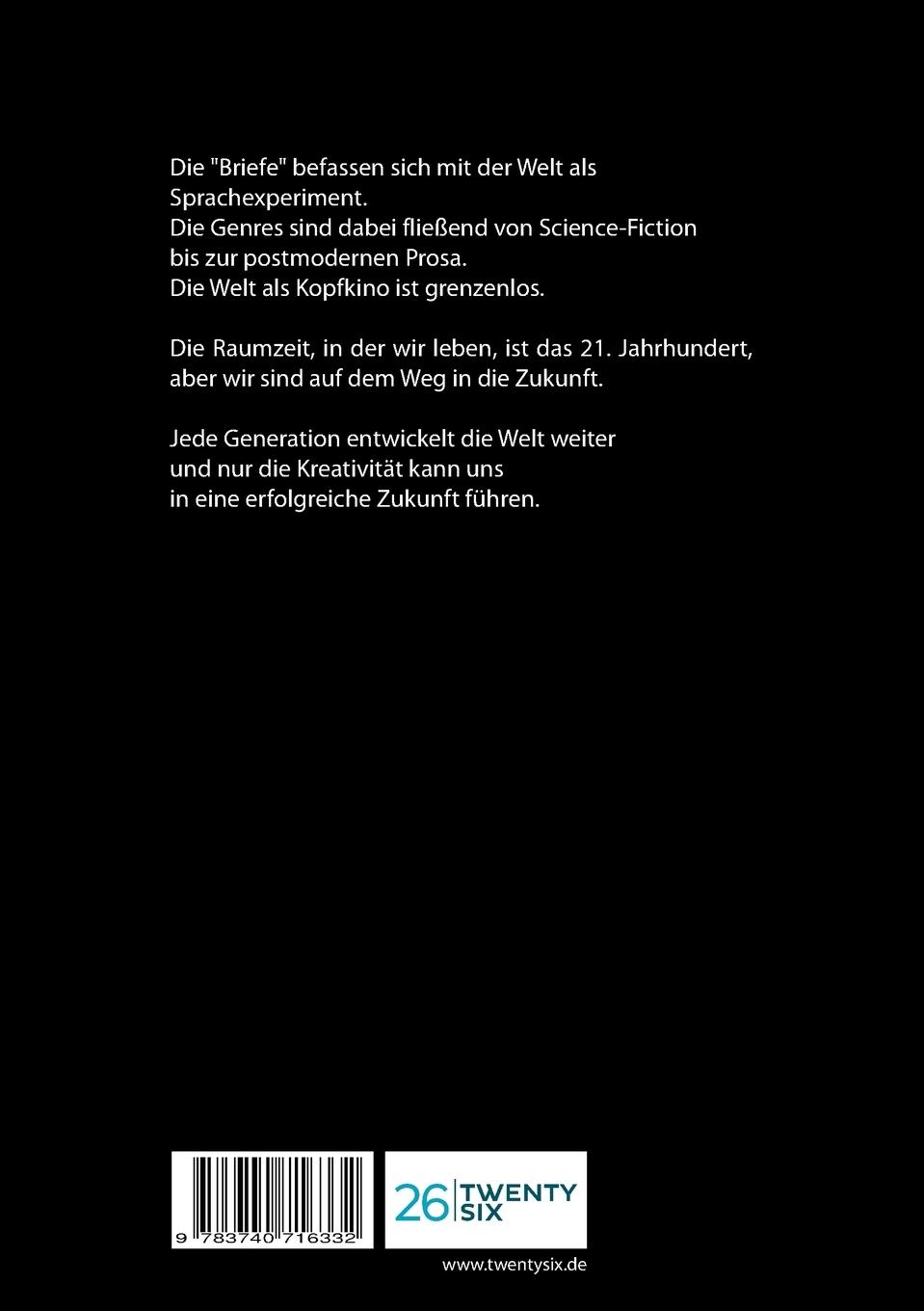 Rückseite: 9783740716332 | Briefe aus dem Jahr 4000 | vorwärts | Peer Gessing | Taschenbuch