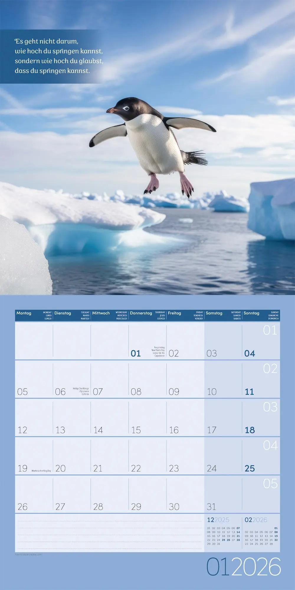 Bild: 9783838446332 | Alles wird gut! Kalender 2026 - 30x30 | Ackermann Kunstverlag GmbH
