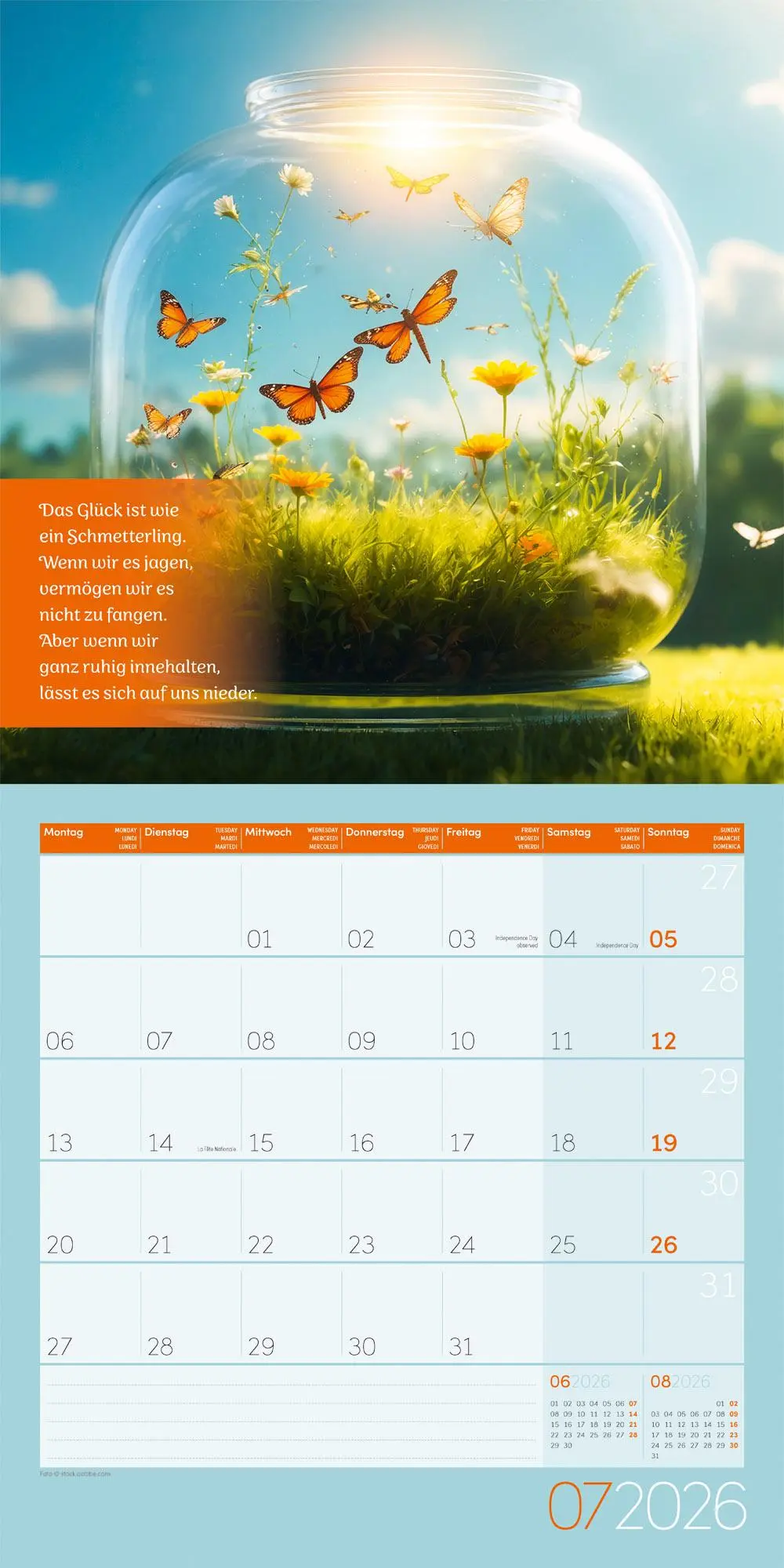 Bild: 9783838446332 | Alles wird gut! Kalender 2026 - 30x30 | Ackermann Kunstverlag GmbH