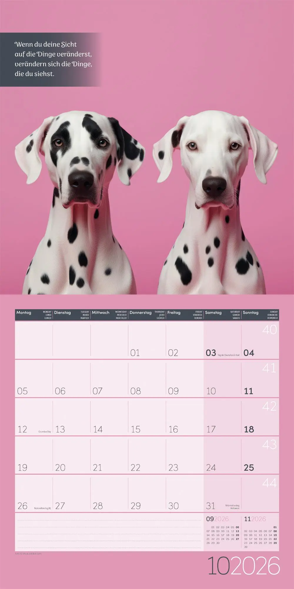 Bild: 9783838446332 | Alles wird gut! Kalender 2026 - 30x30 | Ackermann Kunstverlag GmbH