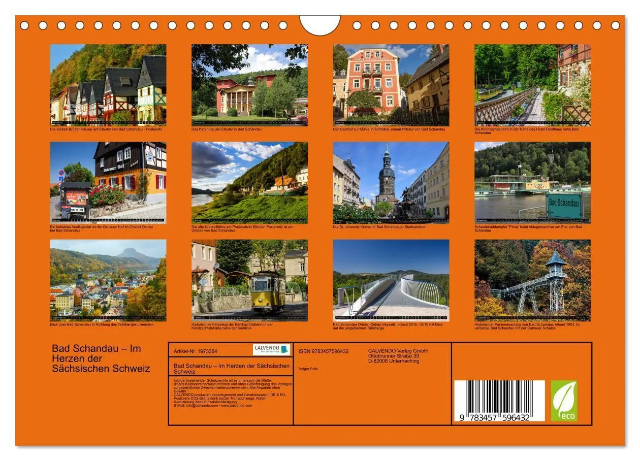 Bild: 9783457596432 | Bad Schandau - Im Herzen der Sächsischen Schweiz (Wandkalender 2026...
