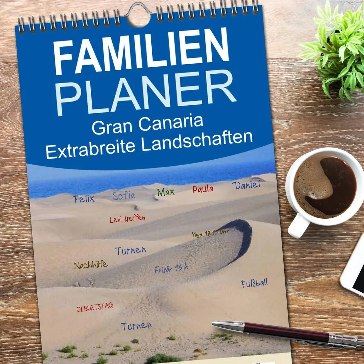Bild: 9783516516432 | Familienplaner 2026 - Gran Canaria - Extrabreite Landschaften mit 5...