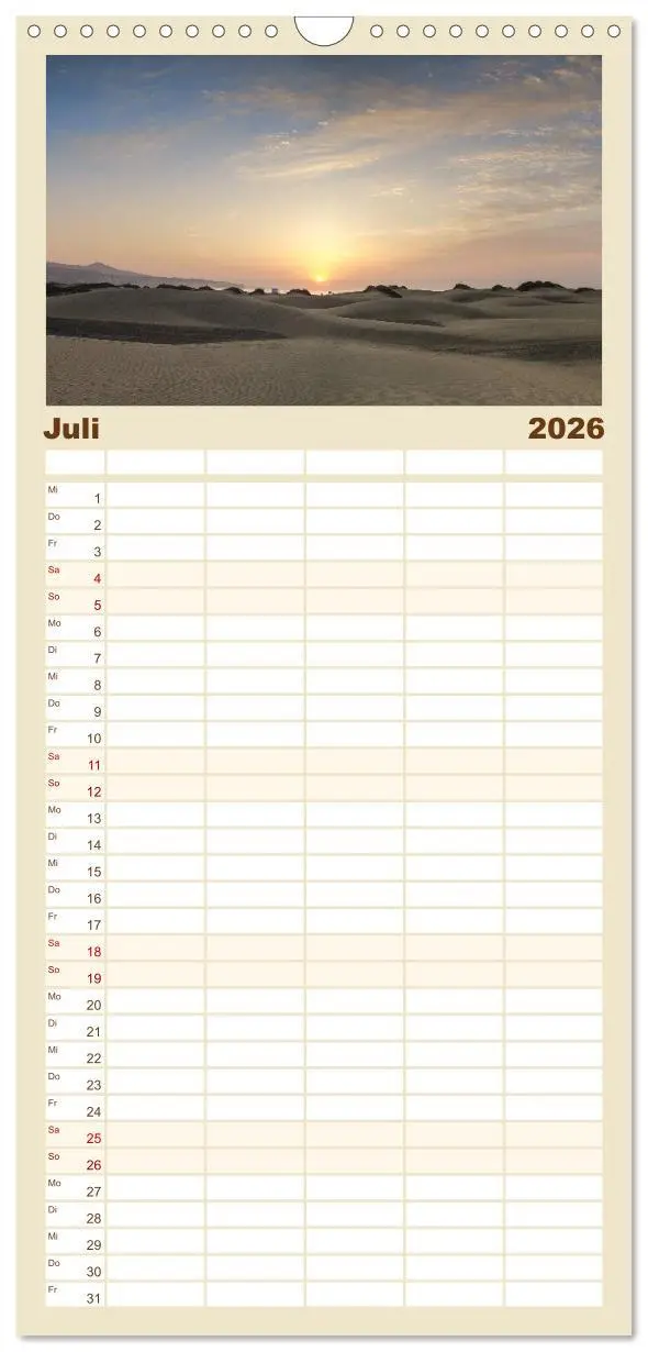 Bild: 9783516516432 | Familienplaner 2026 - Gran Canaria - Extrabreite Landschaften mit 5...