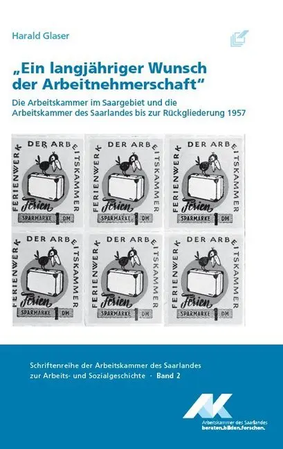 Cover: 9783861106432 | "Ein langjähriger Wunsch der Arbeitnehmerschaft" | Harald Glaser