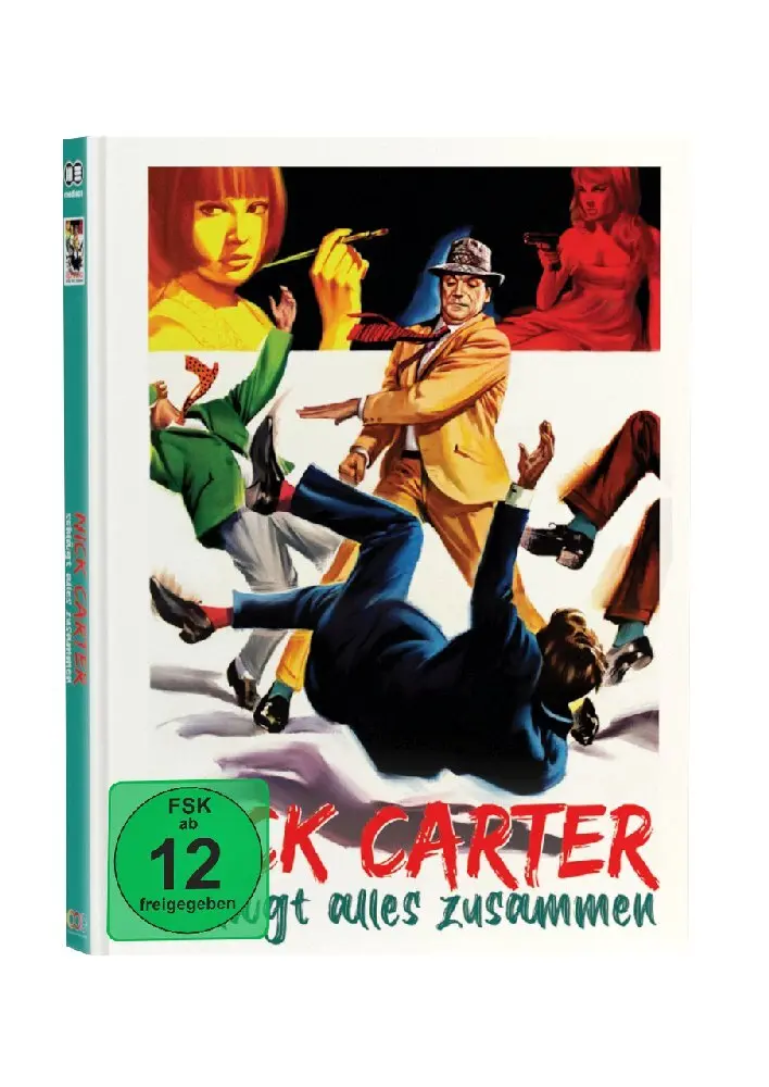 Nick Carter schlägt alles zusammen, 2 Blu-ray (Mediabook Cover D Limited Edition)