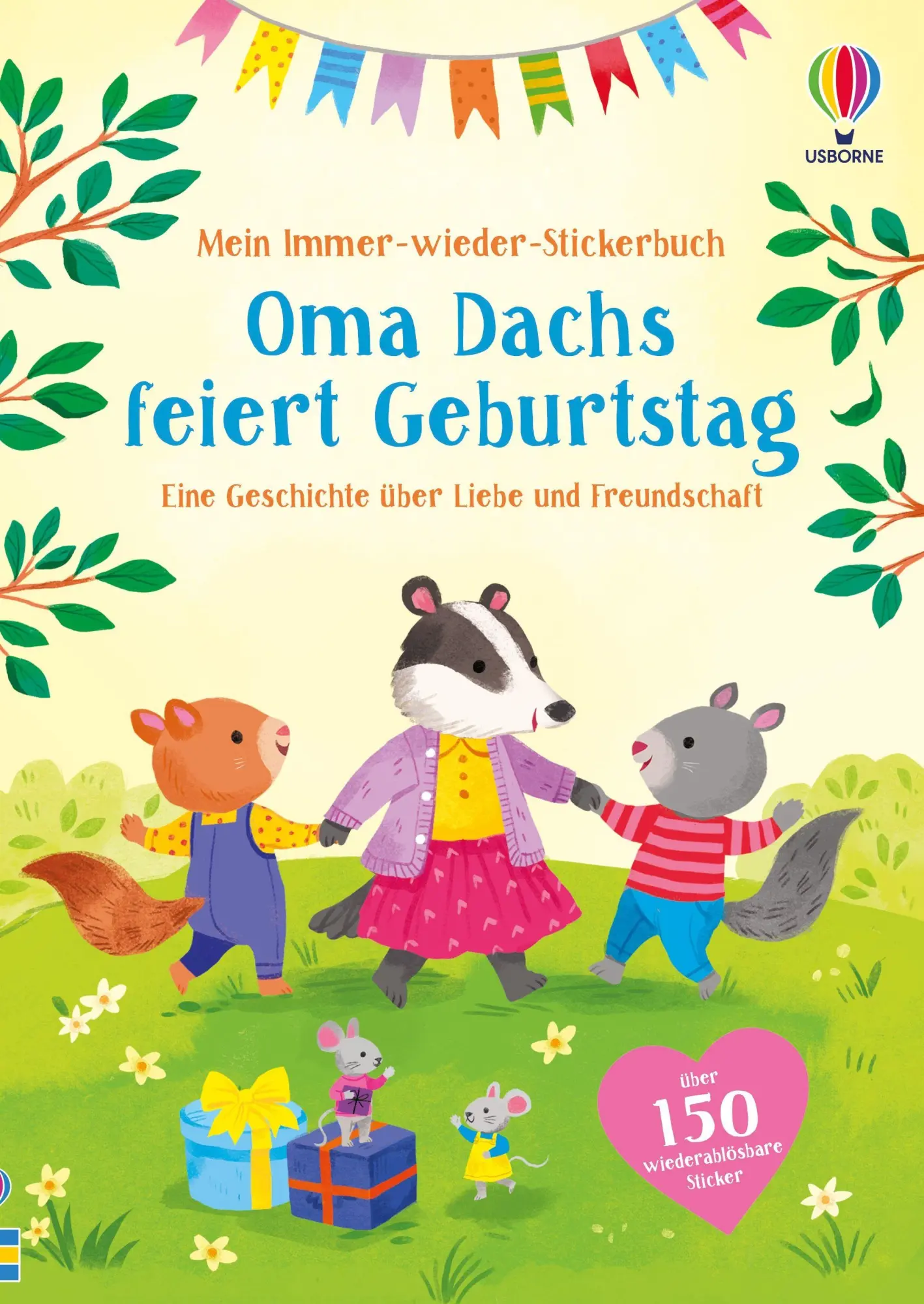 Cover: 9781035706532 | Mein Immer-wieder-Stickerbuch: Oma Dachs feiert Geburtstag | Bathie